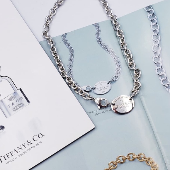 Authentic Return to Tiffany & Co Necklace STERLING SILVER 925 in Excellent Cond - Picture 8 of 15